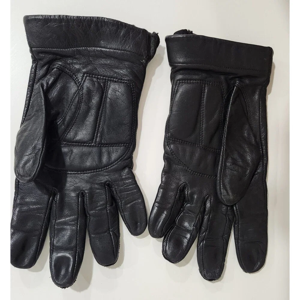 Harley Davidson Women’s Genuine leather gloves Padded Palm Size Small Like New